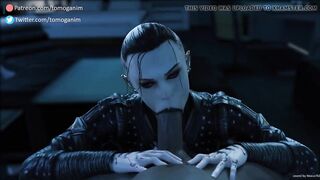 Jack from Mass Effect – Blowjob