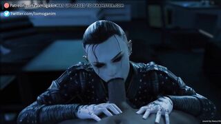 Jack from Mass Effect – Blowjob