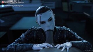 Jack from Mass Effect – Blowjob
