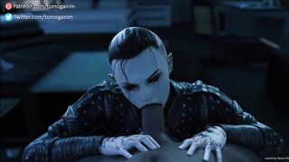 Jack from Mass Effect – Blowjob