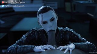 Jack from Mass Effect – Blowjob