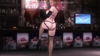 Hot and Sexy with beautiful tits Phase4(Kasumi) Pole Dancing