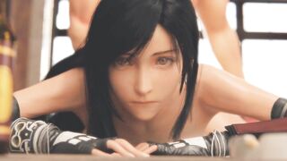FF7 Remake Tifa Fucked Doggystyle