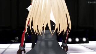 MMD R-18 Cakeface - Bismarck & Graf Zeppelin