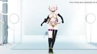 MMD Big Boobs female body Astorfo-chan