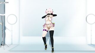 MMD Big Boobs female body Astorfo-chan