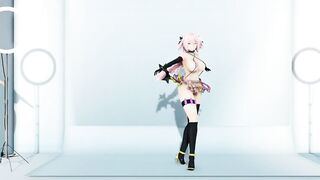 MMD Big Boobs female body Astorfo-chan