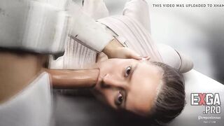 Star Wars Rey Suck Dick - 3D Porno Game