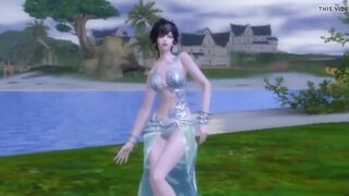 aion dance at the beach