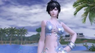 aion dance at the beach