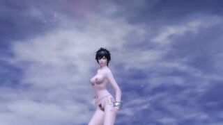 aion dance at the beach