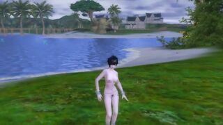 aion dance at the beach