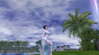 aion dance at the beach
