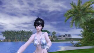 aion dance at the beach