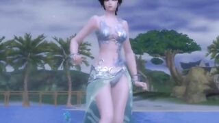 aion dance at the beach