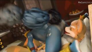 Krystal Gets Fucked Animation