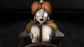 Princess Daisy Titjob 3D