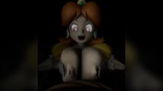 Princess Daisy Titjob 3D