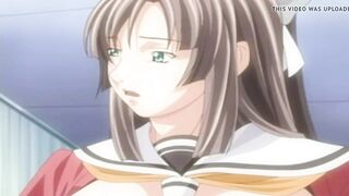 Shy Hentai Girl First Blowjob Uncensored Anime