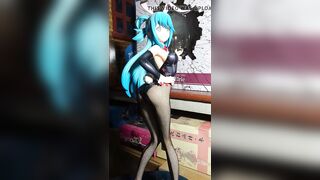 Aqua Ver.Bunny Figure Hot pose Cumshot