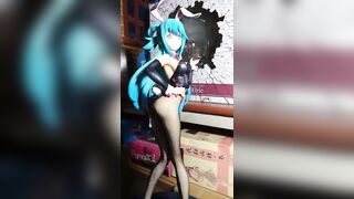 Aqua Ver.Bunny Figure Hot pose Cumshot