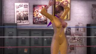 Hot Lisa showing some sweet ass and tits, pole dancing.