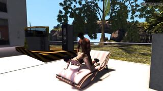 Swiming Pool - Jade Doet - Blow-job and Doggy