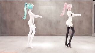 MMD Luka and miku - Chocolate Cream