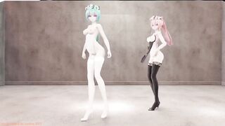 MMD Luka and miku - Chocolate Cream
