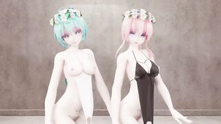 MMD Luka and miku - Chocolate Cream