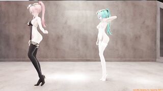 MMD Luka and miku - Chocolate Cream