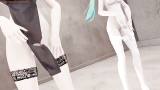 MMD Luka and miku - Chocolate Cream
