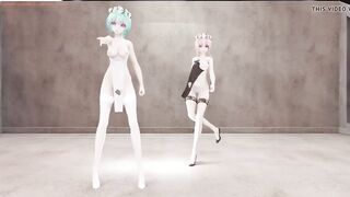 MMD Luka and miku - Chocolate Cream