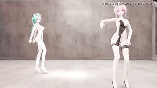 MMD Luka and miku - Chocolate Cream