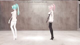 MMD Luka and miku - Chocolate Cream