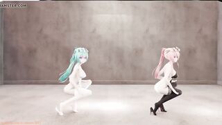 MMD Luka and miku - Chocolate Cream