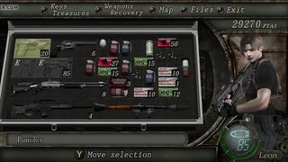 Resident evil 4-Glitch WHAT! happen to you Leon