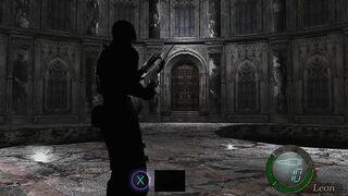 Resident evil 4-Glitch WHAT! happen to you Leon