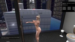 after a meeting with my lover, the shower comes