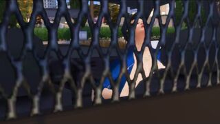 Big Ass Police Woman Fucked in Police Car