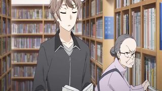 Hentai BunnyGirl in Library