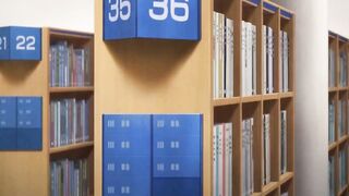 Hentai BunnyGirl in Library