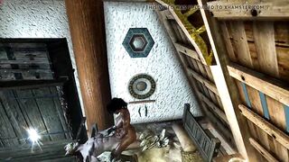TES5 Skyrim My Own 3D Hentai Build Gameplay Redguard Blowjob