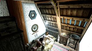 TES5 Skyrim My Own 3D Hentai Build Gameplay Redguard Blowjob