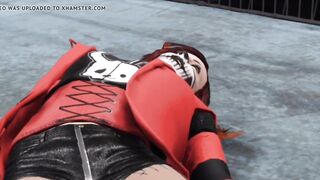 Rosemary gets low blowed by an invisible man.