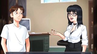 School Girl Getting Fucked In the Library