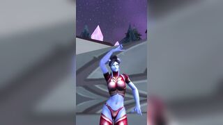 Draenei Female sexy dance (World of Warcraft)