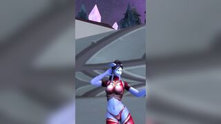 Draenei Female sexy dance (World of Warcraft)
