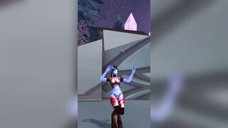 Draenei Female sexy dance (World of Warcraft)