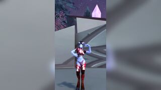 Draenei Female sexy dance (World of Warcraft)